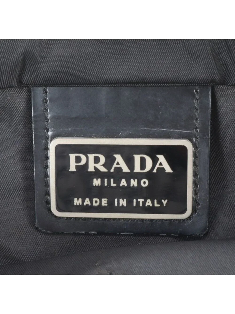 Prada White Tessuto Nylon Triangle Logo Shoulder Bag Crossbody Messenger